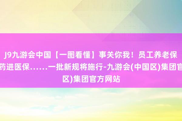 J9九游会中国【一图看懂】事关你我！员工养老保障、新药进医保……一批新规将施行-九游会(中国区)集团官方网站